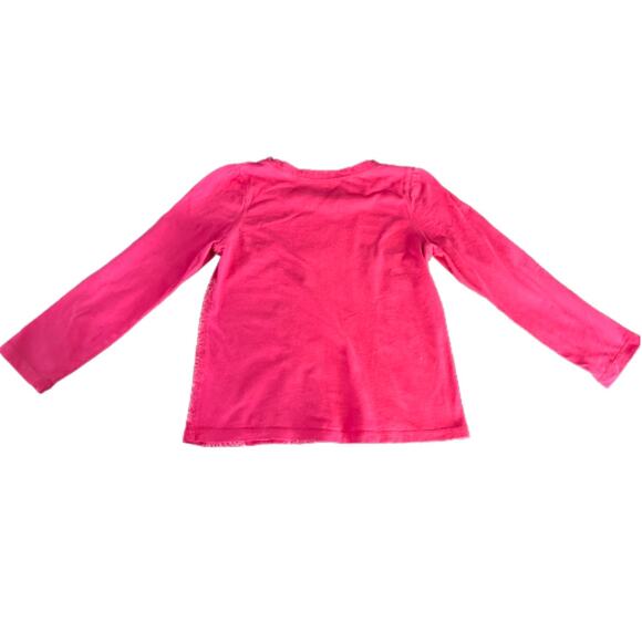 L.L. Bean Snowflake long sleeve top - Picture 3 of 4